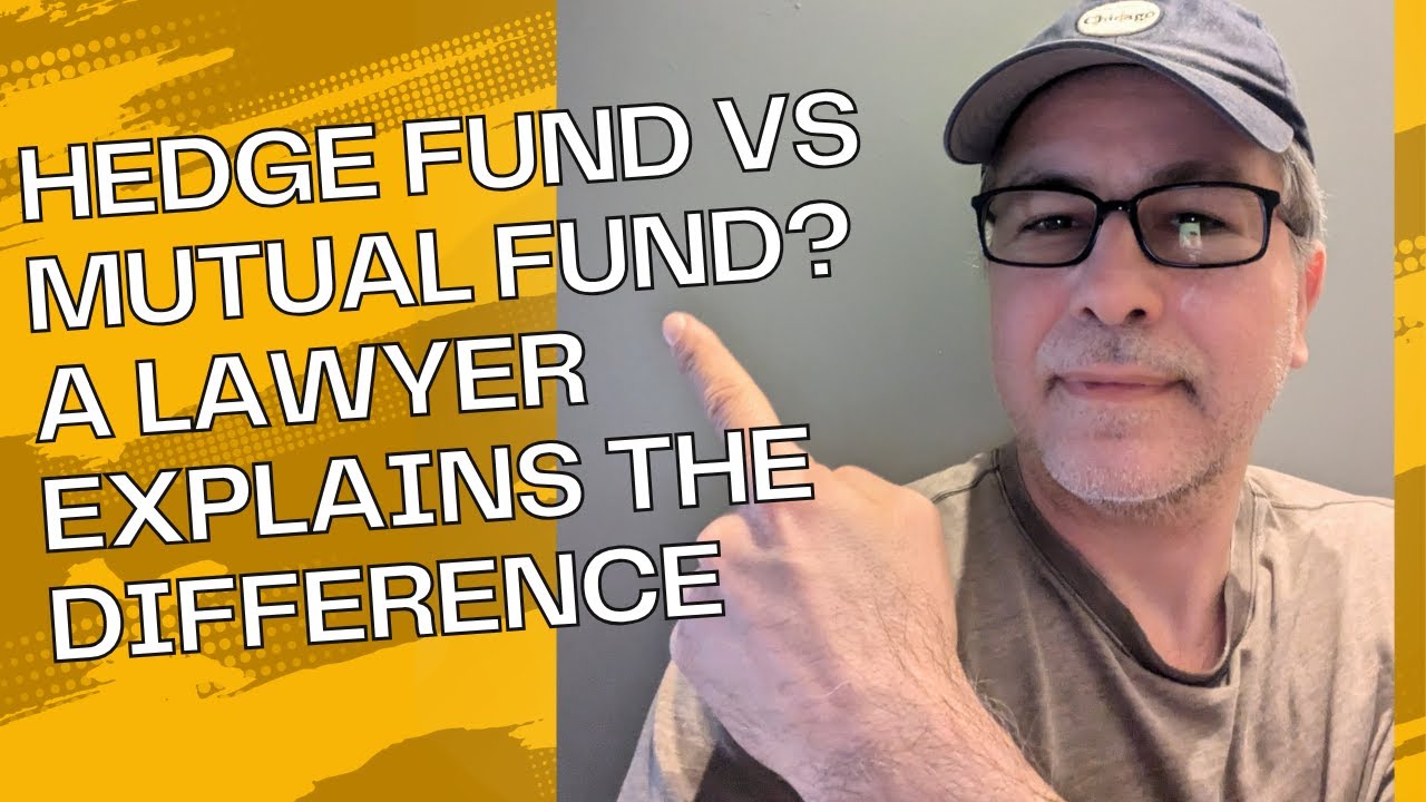 💰 Mutual Fund vs. Hedge Fund: The Layman's Guide (Explained by a Lawyer!)