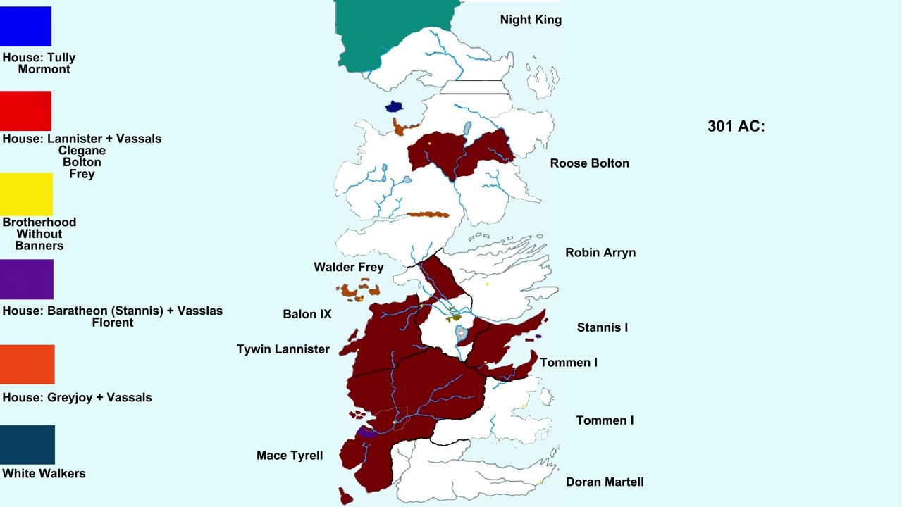War of the Five Kings: Every Day (Game of Thrones)