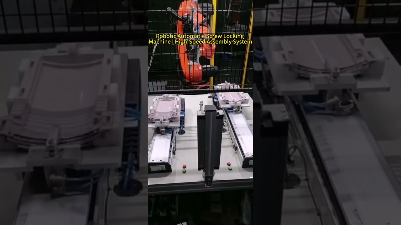 Robotic Automatic Screw Locking Machine | High-Speed Assembly System