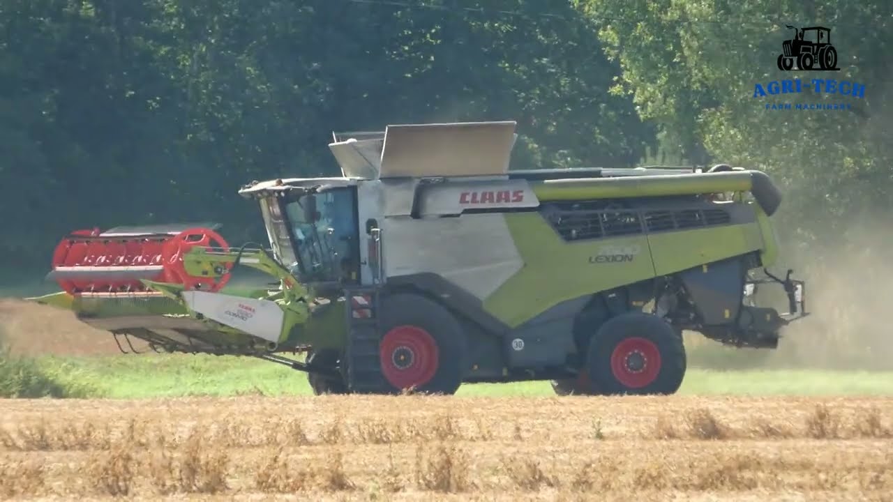 Claas Harvest Excellence 3 | Lexion harvesting peas