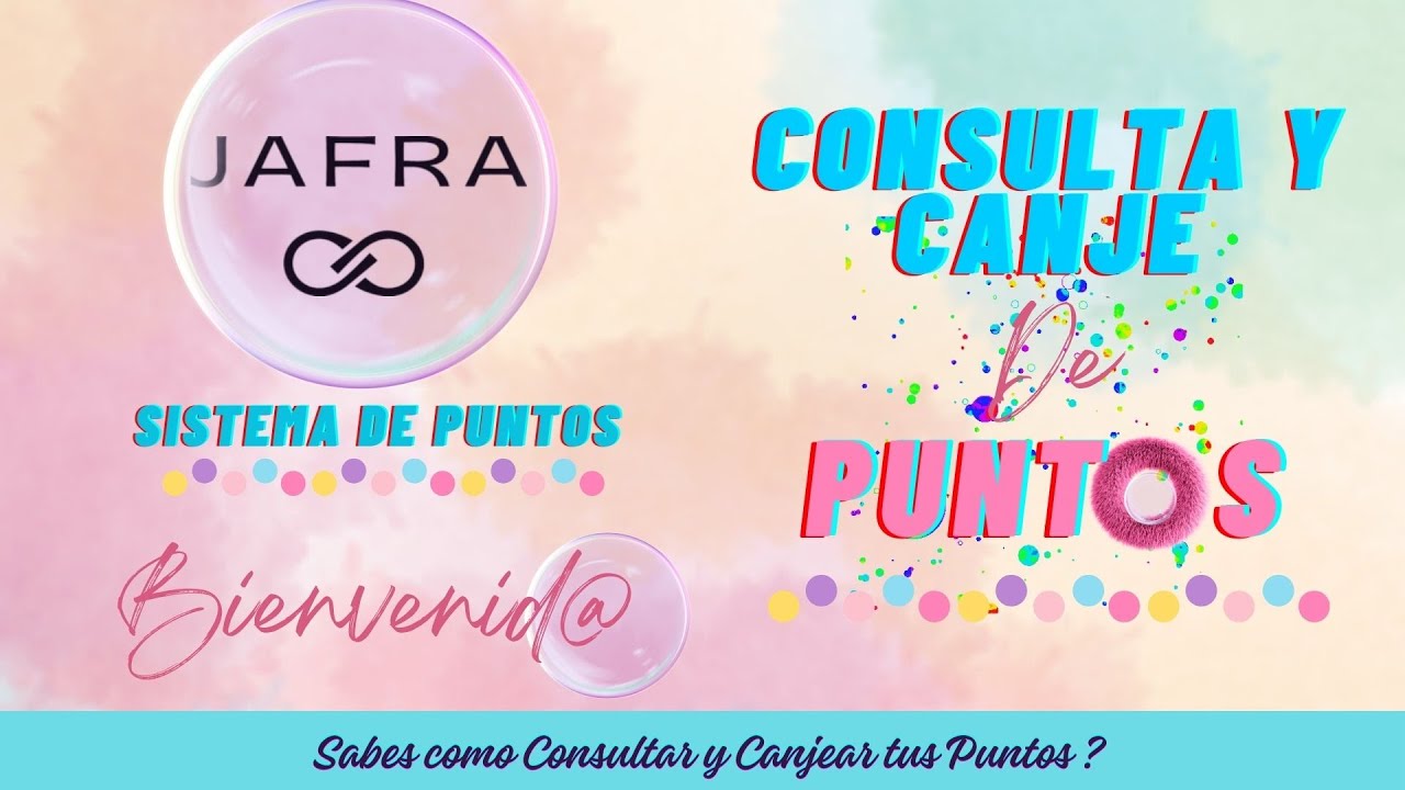🔵Puntos Jafra| Consulta de Puntos| Canje de Puntos| Catalogo de Puntos| Seguimiento entrega premios🎁