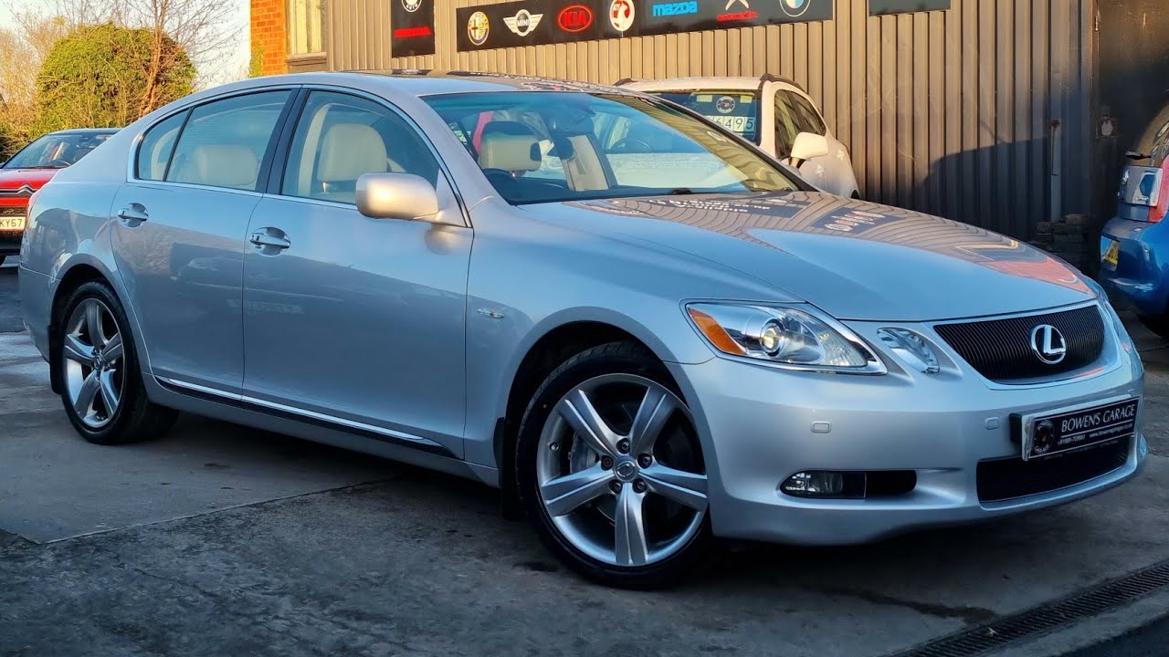 2008 (57) Lexus GS300 3.0 V6 SE-L AUTO 4Dr in Palladio Silver. 48k Miles. 13 Services.Big Spec £7490