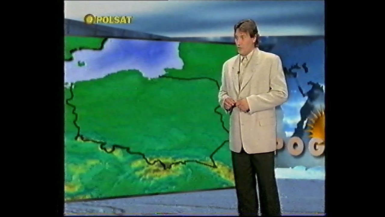 Polsat - Sponsor oraz Prognoza Pogody. 11.08.1997 r.