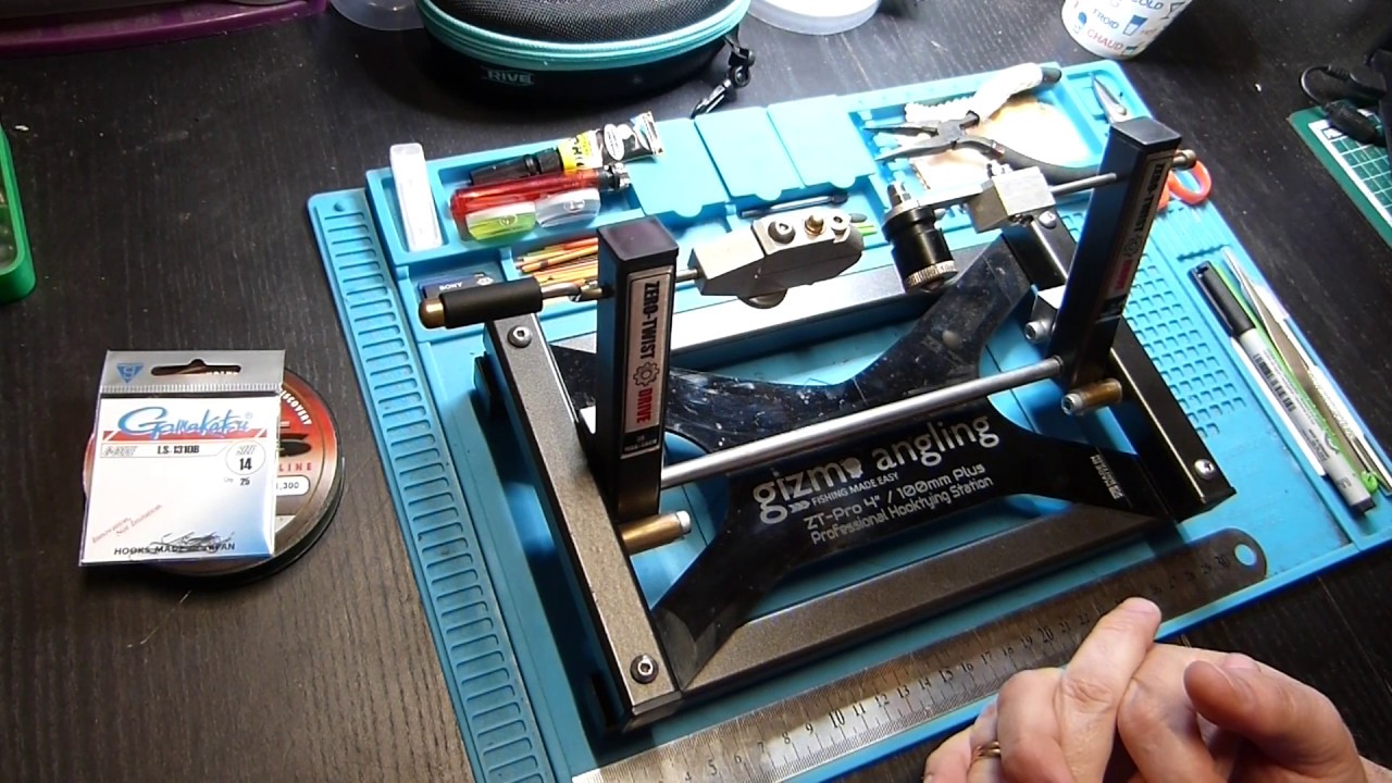 monter des hameçons avec GIZMO ANGLING