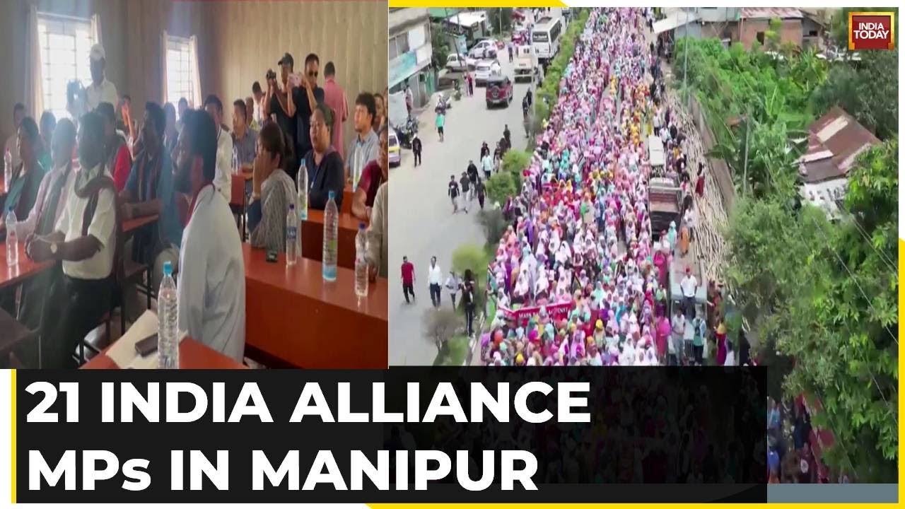 INDIA Bloc MPs To Meet Governor Tomorrow In Manipur, Opposition On A 2 Day Manipur Visit