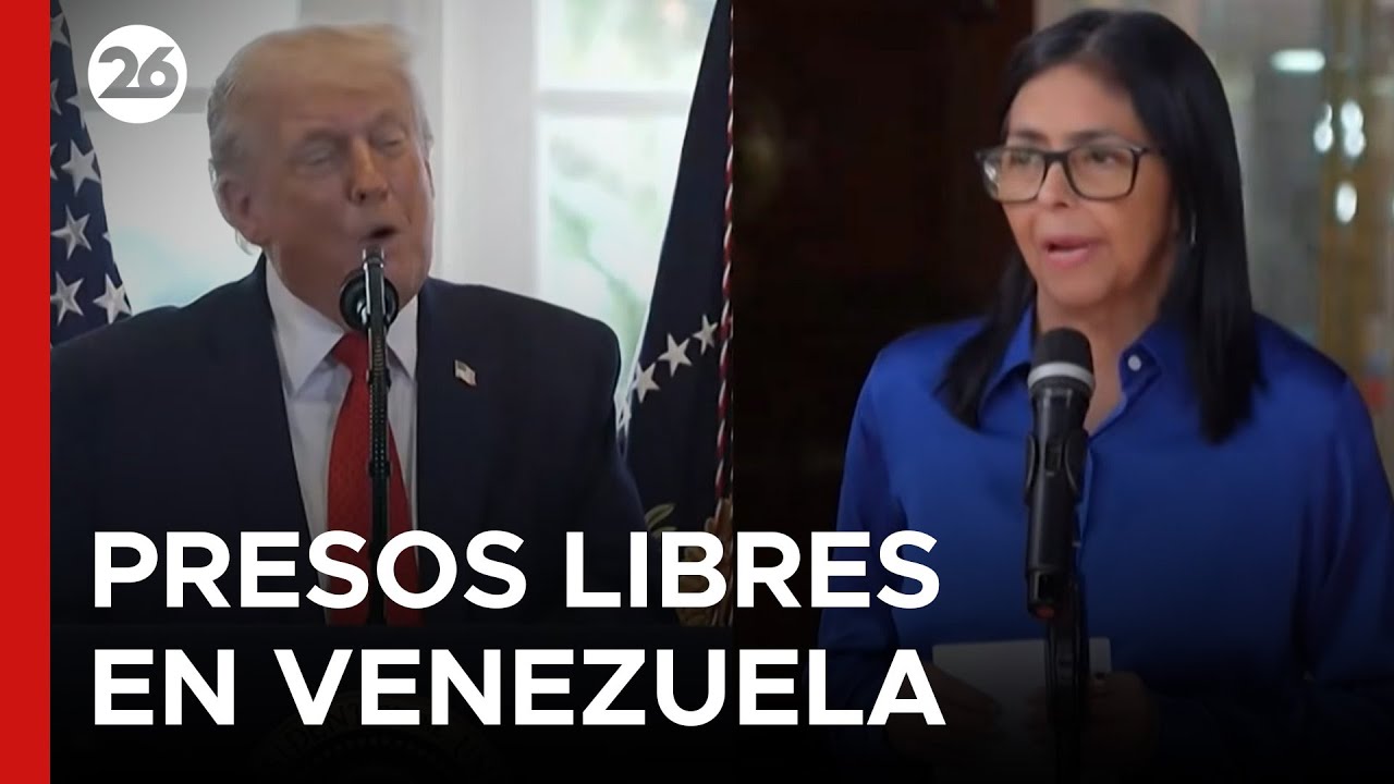 🇺🇸 EEUU | Trump confirmó la liberación de presos políticos por parte de Venezuela