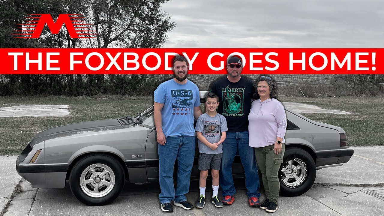 1985 Foxbody Mustang Meet's It's New Owner at The Freedom Factory!