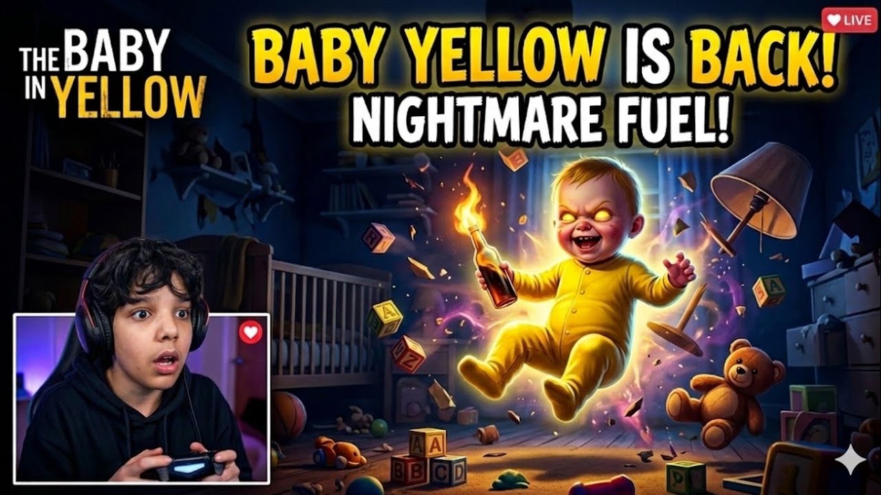 Am back with Evil baby😱👶 Caring for the devil baby😈 #babyinyellowgameplay #gaming 