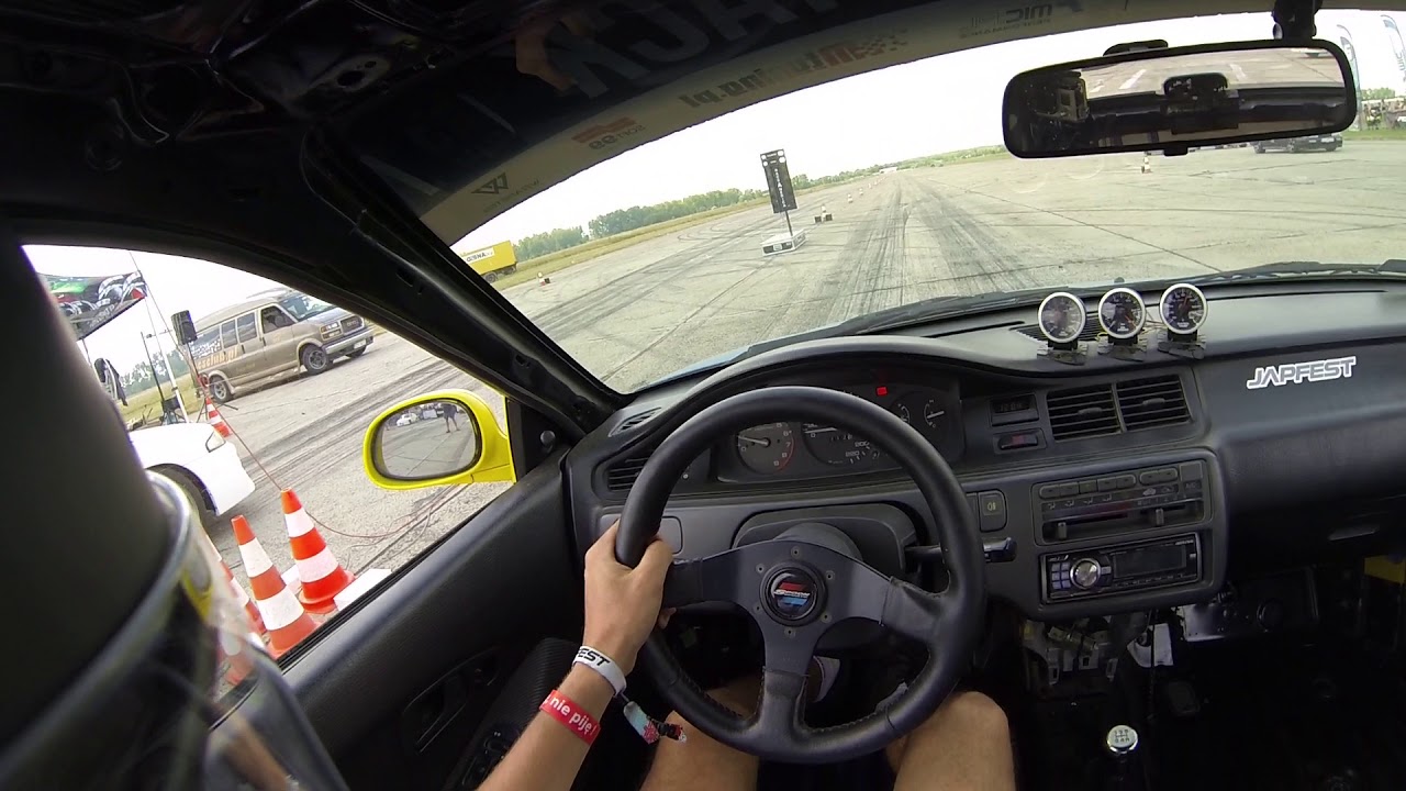 Japfest 2019 Drag Wars: Civic 1.3 vs Skyline R33