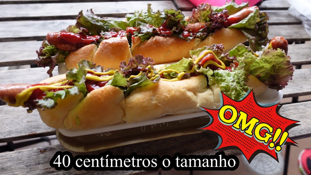 Dogão de japa tem 40 cm