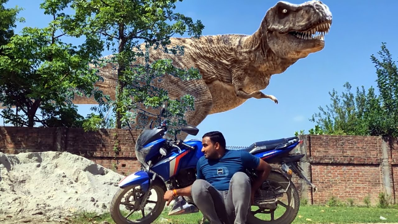 T-Rex Chase - Part-3 - Jurassic World Fan Movie ! Dinosaur Adventure Movie ! 
