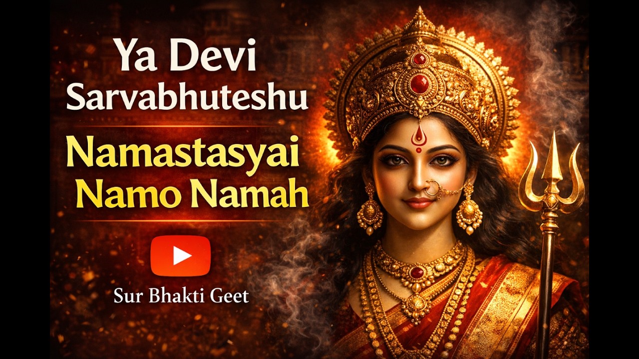 Ya Devi Sarvabhuteshu | Powerful Devi Bhajan | Namastasyai Namo Namah | Calm & Powerful Bhajan