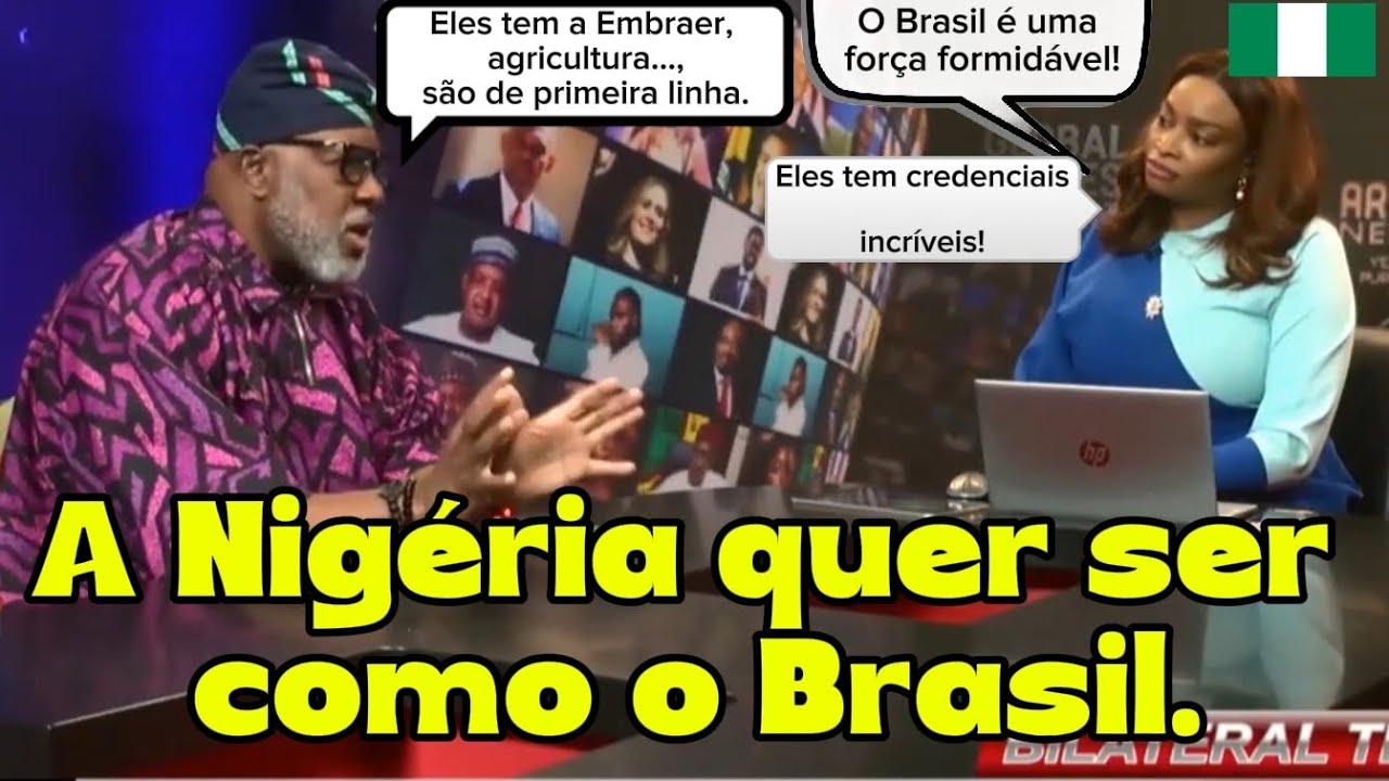País africano vê o Brasil como referência em desenvolvimento🇧🇷🇳🇬