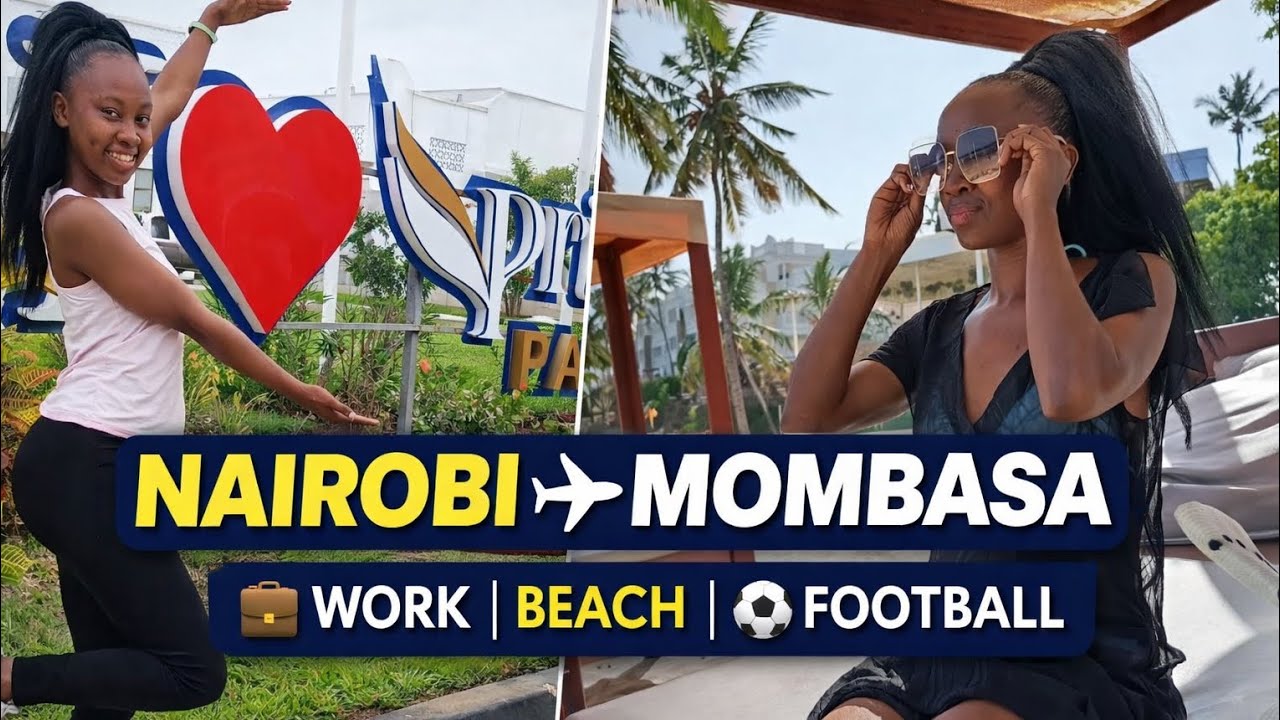First Flight Ever 😭✈️ Nairobi to Mombasa | Police Sacco Team Building Vlog, 24hrs of my life
