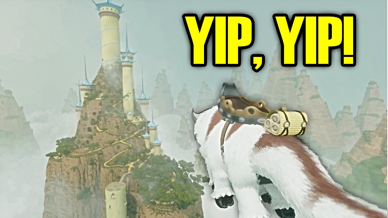 Fly APPA to 6 Maps in our fanmade Avatar Game now!