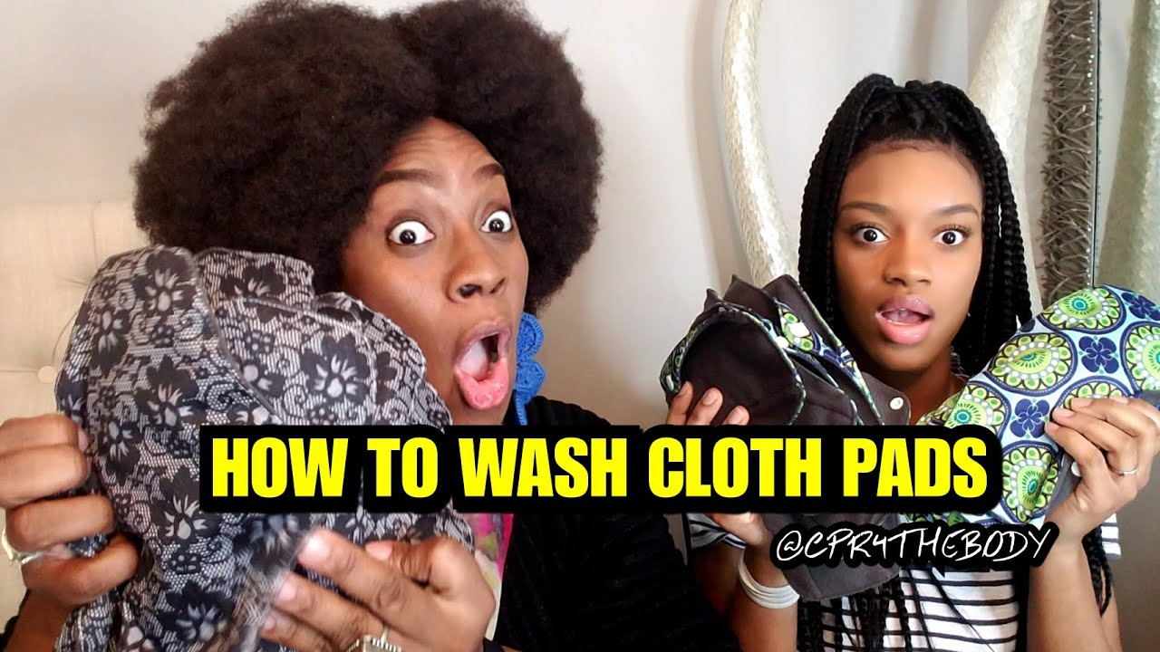 How To Wash Cloth Pads (Warning: REAL Soiled Pads)Bamboo Reusable s Sanitary Napkins