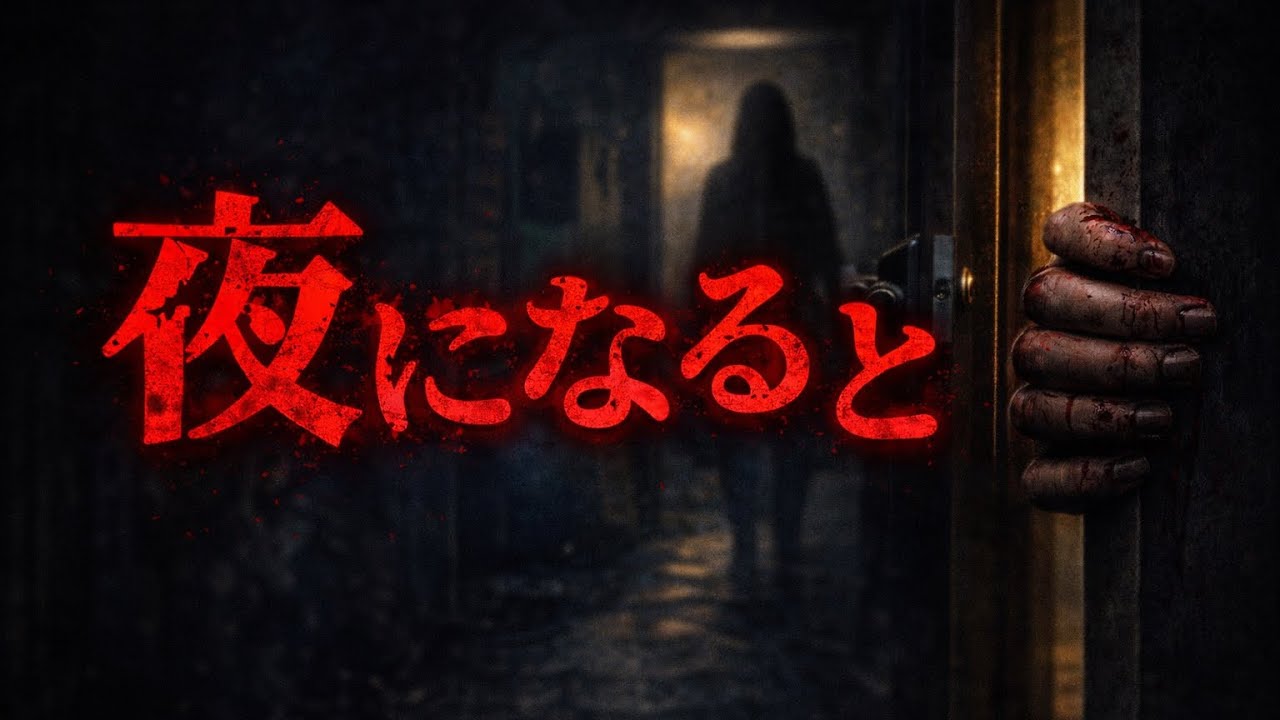 【怖い話】夜になると起こる4つの異変【閲覧注意/怪談/怪談朗読/朗読】