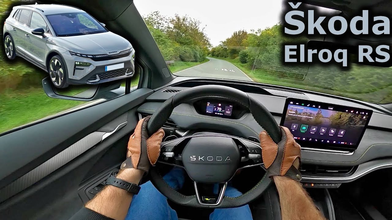 2025 Škoda Elroq RS | POV driving