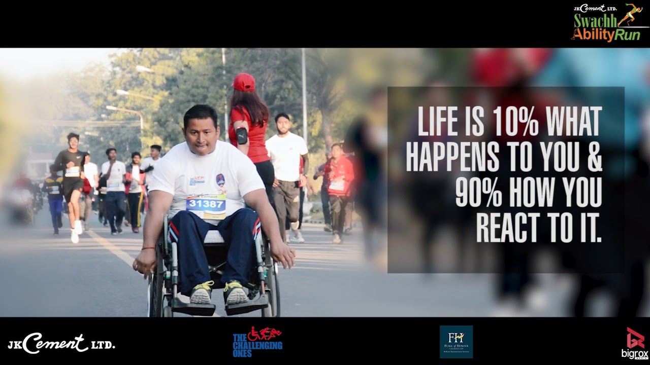 Your Choice Defines Your Life Ahead - SwachhAbility Run