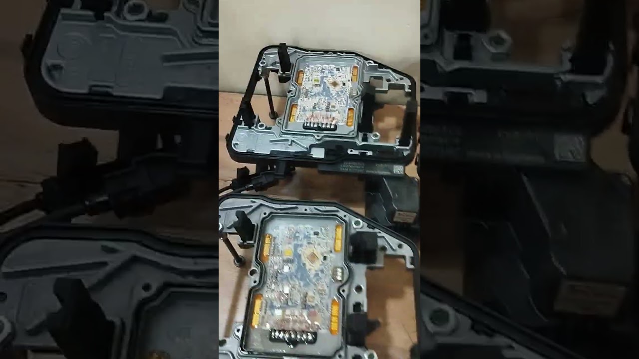 Платы мехатроника DSG-7. DQ-200 на разных стадиях ремонта.