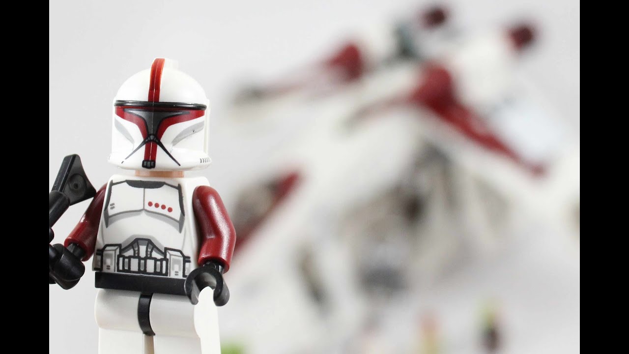 Обзор набора LEGO Star Wars Republic Gunship 75021