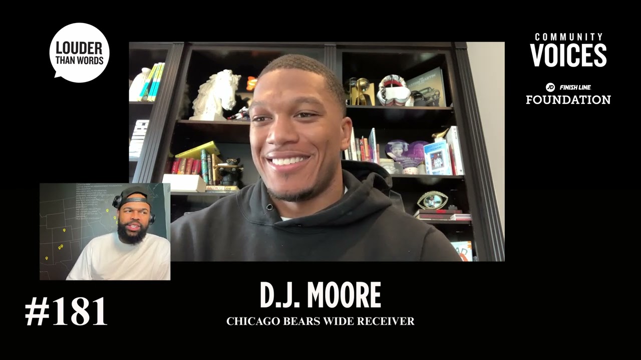 D.J. Moore - Chicago Bears WIde Reciever | Community Voices 