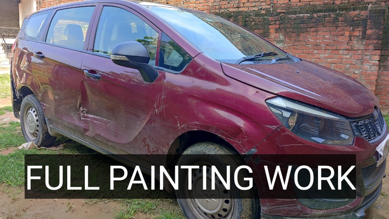Mahindra Marazzo Complete Painting Work | RED COLOUR | Lucknow