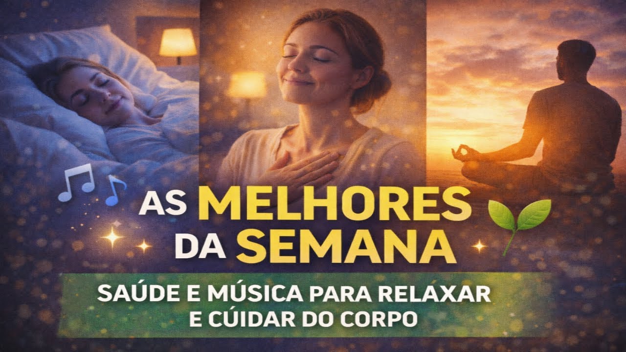 🎶 As Melhores da Semana | Saúde e Música para Relaxar e Cuidar do Corpo 🌿