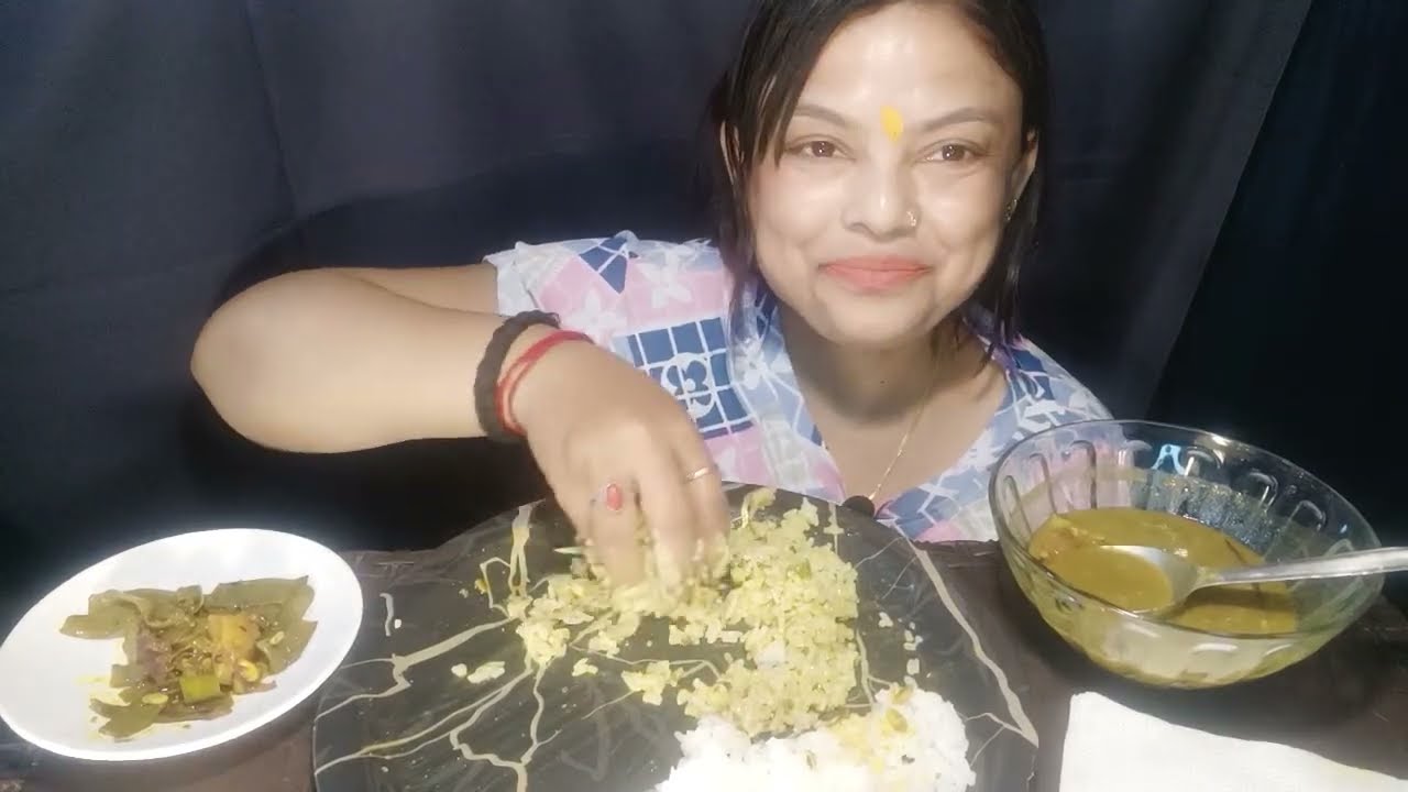 Dal chawal with sabji 