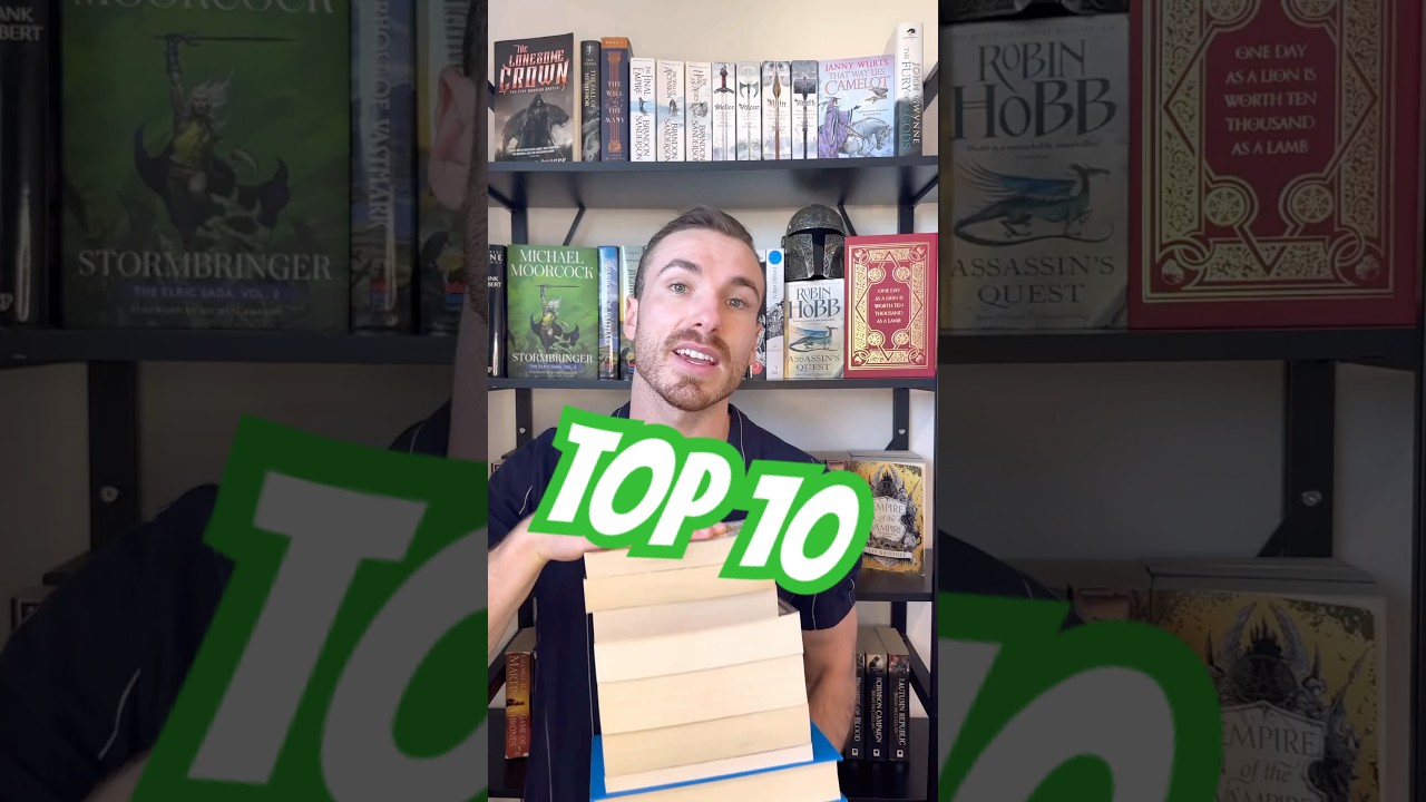 10 лучших серий фэнтези #книги #фэнтези #рекомендациикнигфэнтези