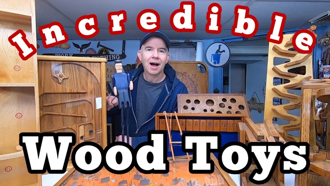 Невероятные деревянные игрушки