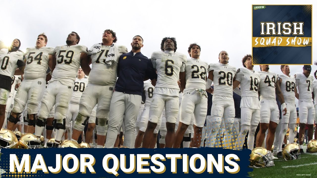 IRISH SQUAD SHOW: MAJOR questions around the future of College Football & Frank Stams joins