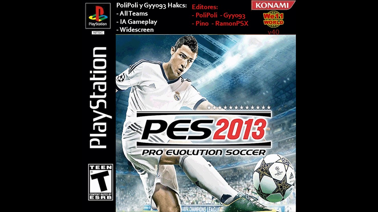 PES 2013 by we11 world #psx #pes #italy