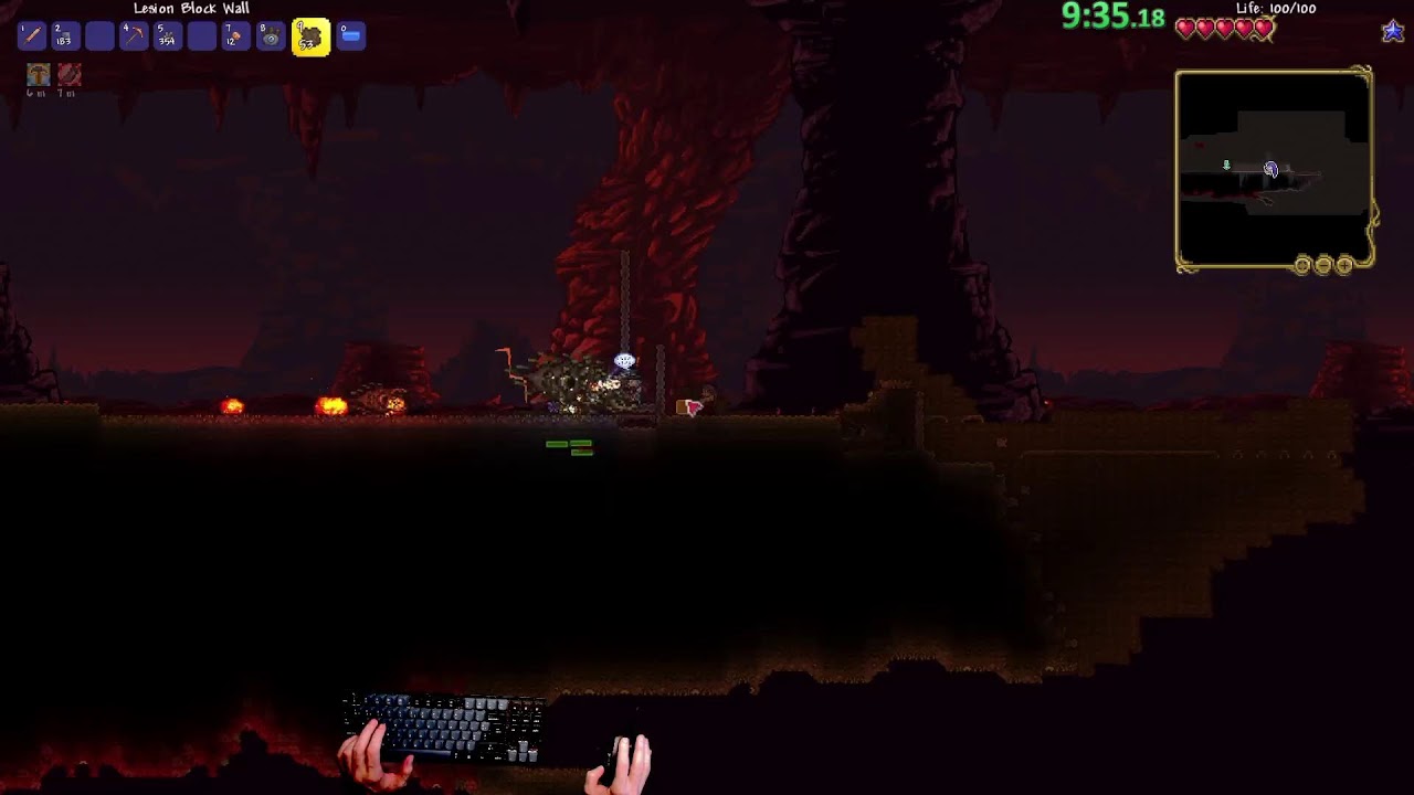 Legendary Skyblock speedrun attempts