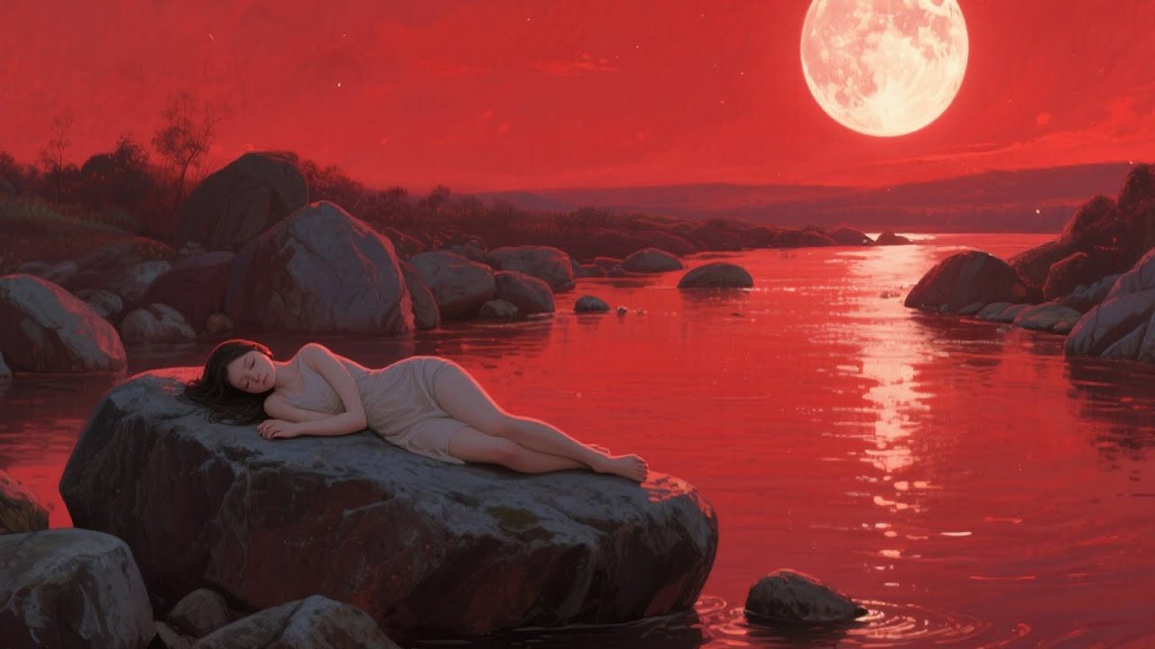 ✨ Piano and River Stream Sounds for Sleep and Harmony