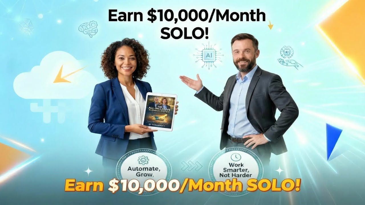 Escape the 9&ndash;5 With an AI-Powered Business - Worldprofit ai suite builds your online business!