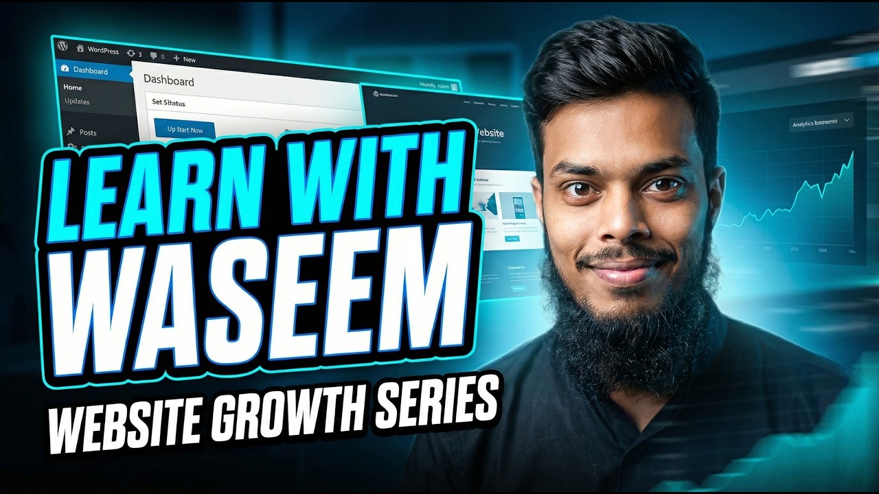 From Domain to Growth – My Website Course Begins