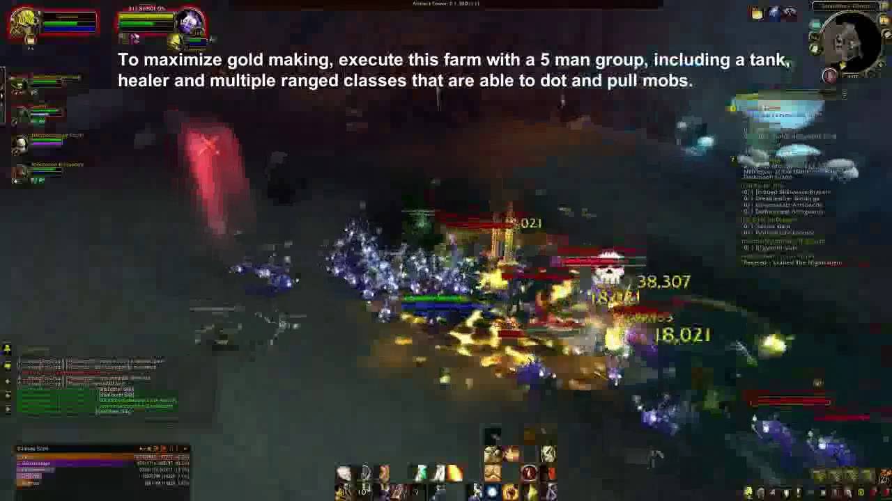 WoW Legion 7.1 - Gold Farming | Deepcavern Murlocs