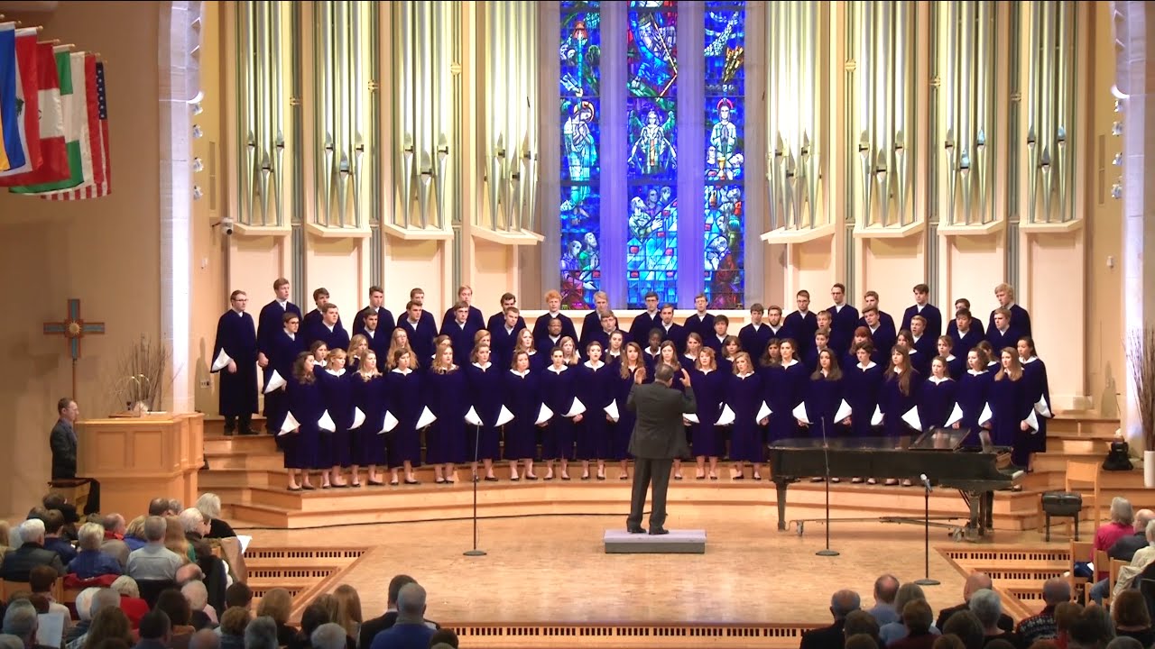 Philip Biedenbender: And You Will Sleep (SATB a cappella) — St. Olaf Choir