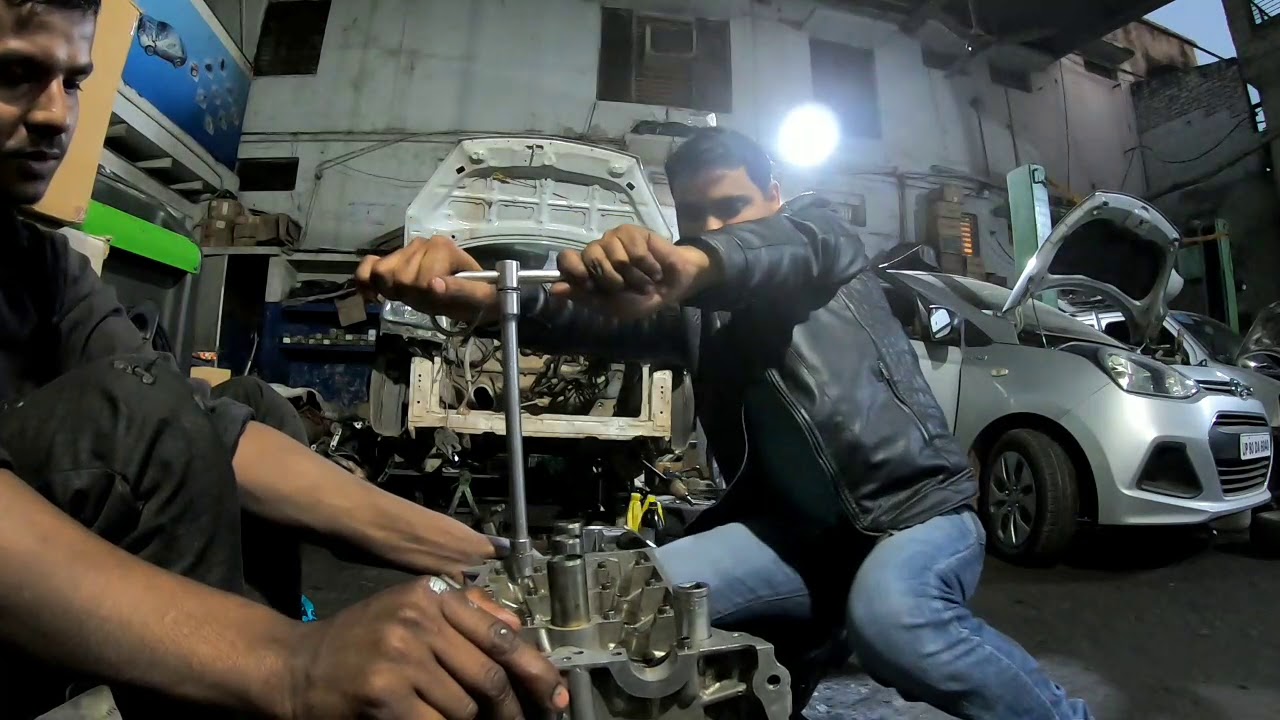 Maruti Suzuki wagonR KSERISE engine cylinder head replace engine timing  PART 2