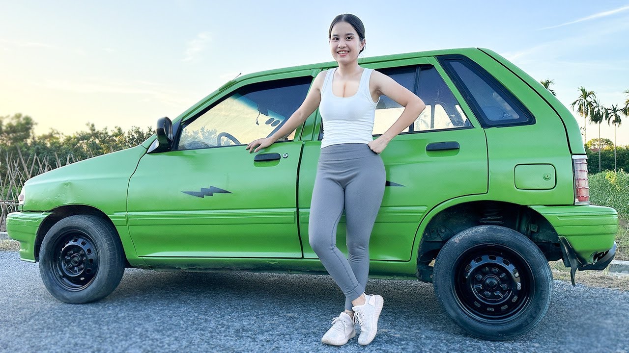 Talented 18-Year-Old Girl Restores and Repaints Full Kia CD5 Body &mdash; Looks Like New!