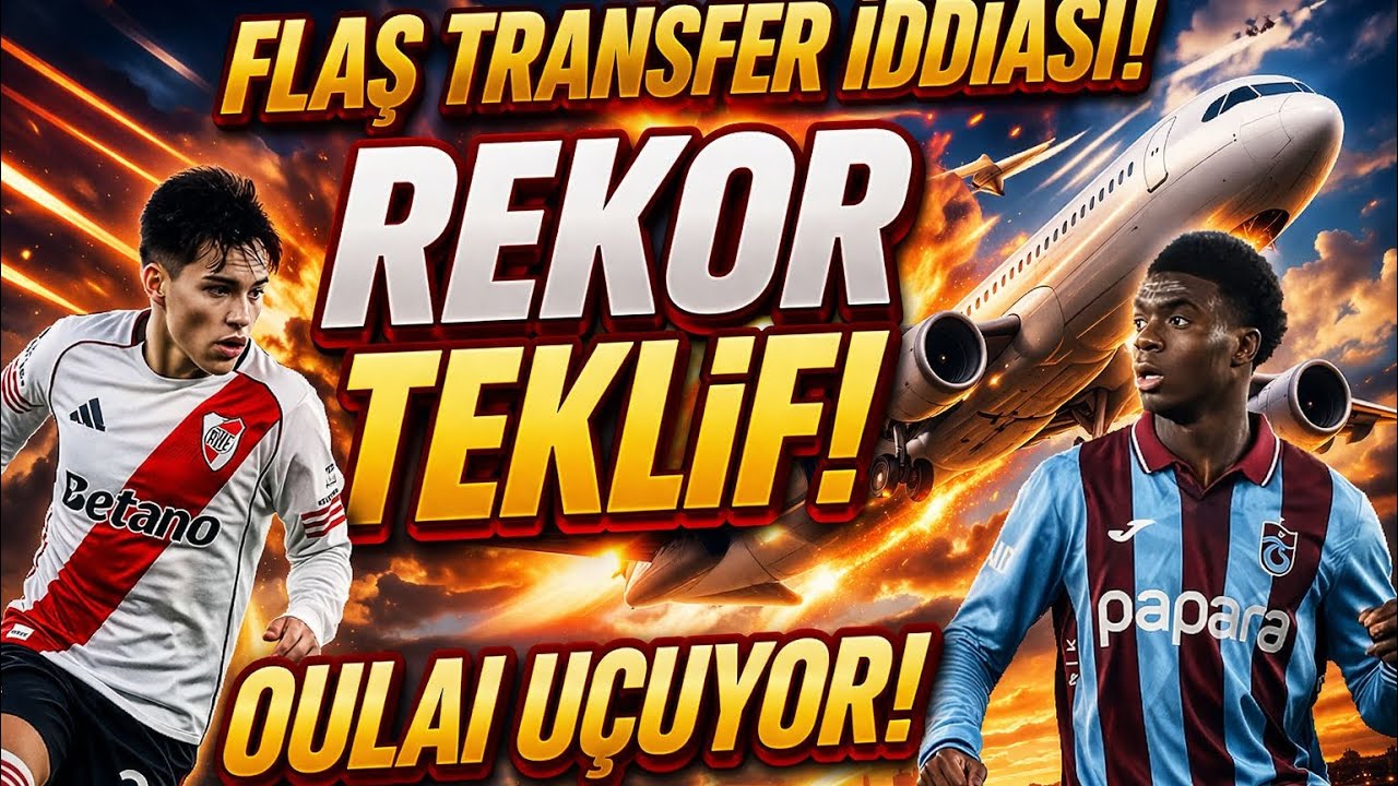 Flaş Transfer İddiası ! Rekor Teklif ! Oulai U&ccedil;ıyor ! #trabzonspor 