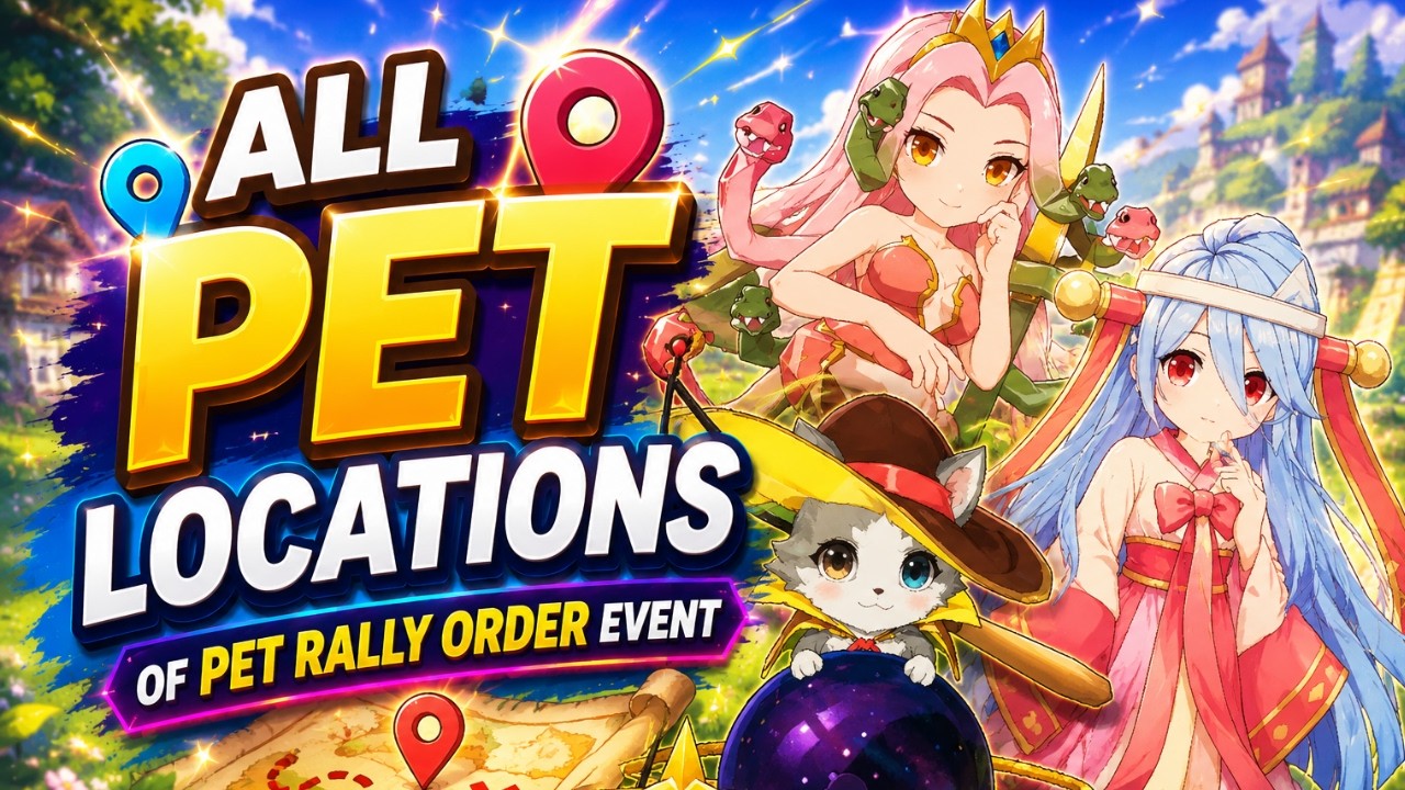 All Pet Locations from Pet Rally Order | Ragnarok: The New World