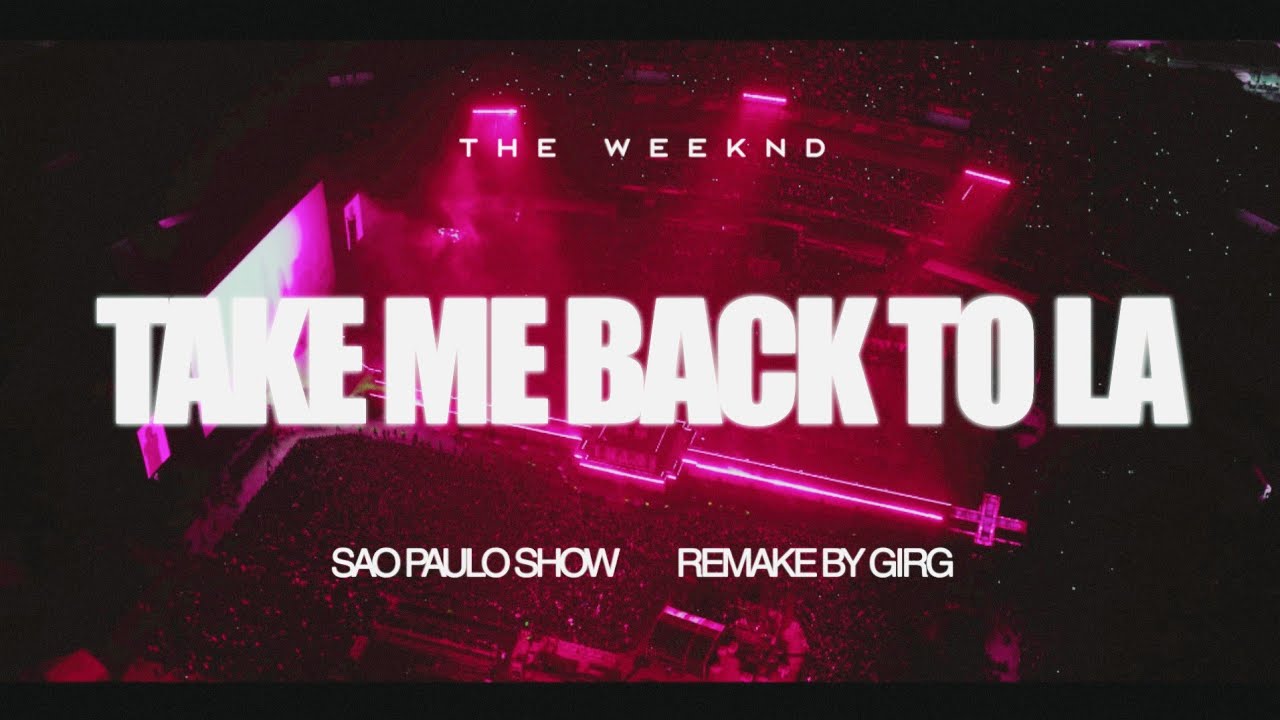 The Weeknd - Take Me Back To LA - [ SAO PAULO STUDIO REMAKE ]