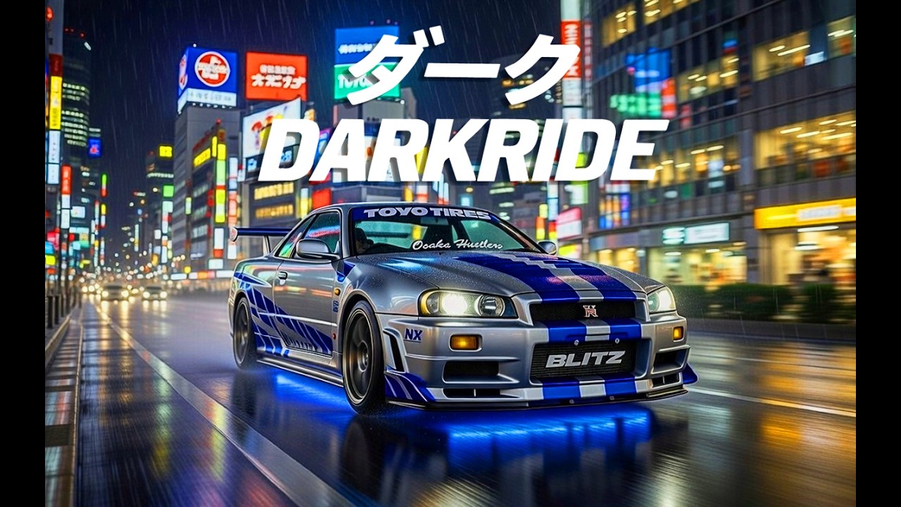 MIDNIGHT APEX 夜 | Dark Phonk Mix 🌧️ Late Night Drive • 1 Hour
