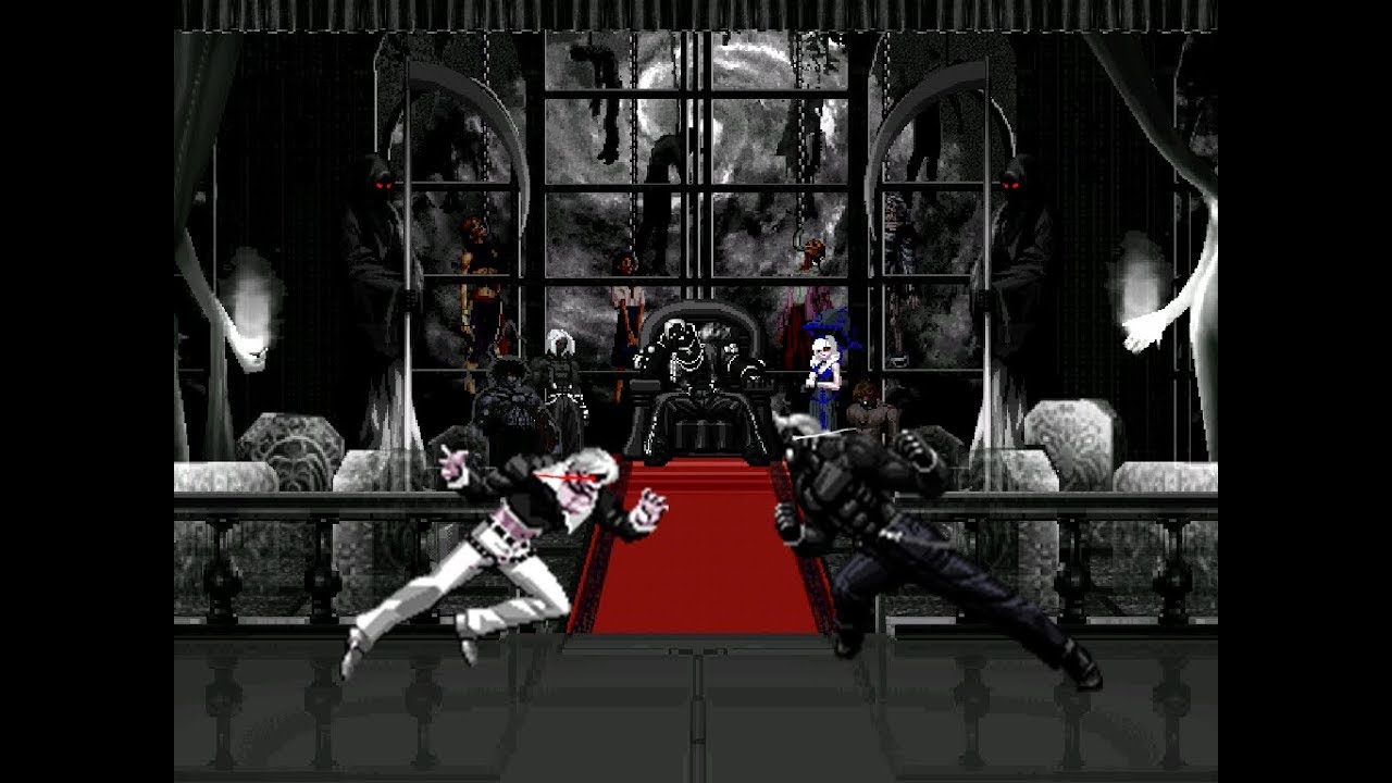 [KOF MUGEN] WF Orochi Iori XIII VS Abyss Rugal