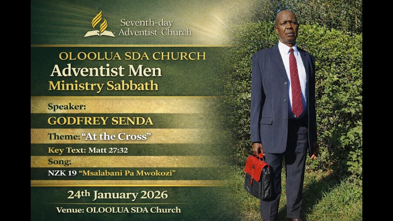 ADVENTIST MEN MINISTRY  SABBATH || MORNING SESSION||24TH JANUARY 2026