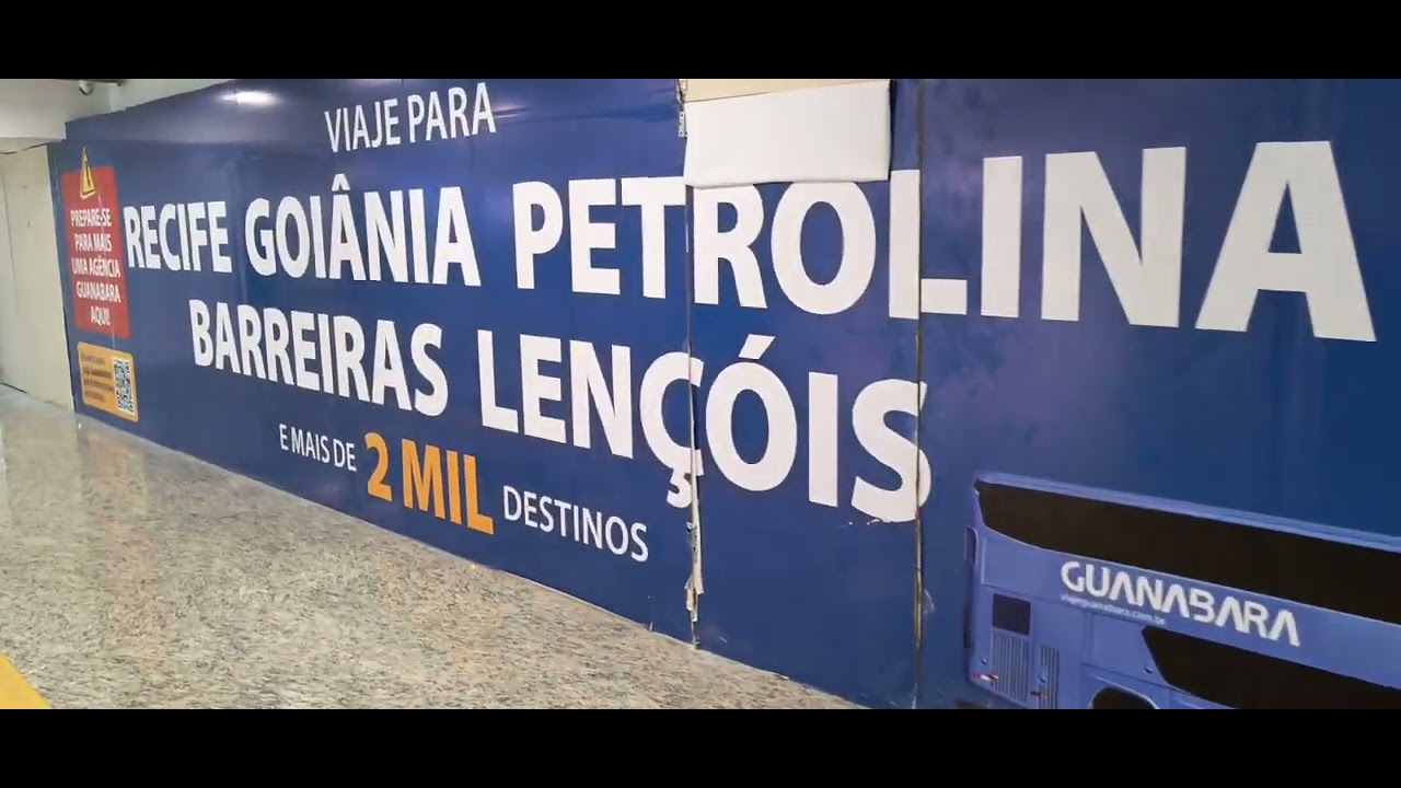 Tour pela Nova Rodoviária de Salvador. 🎉