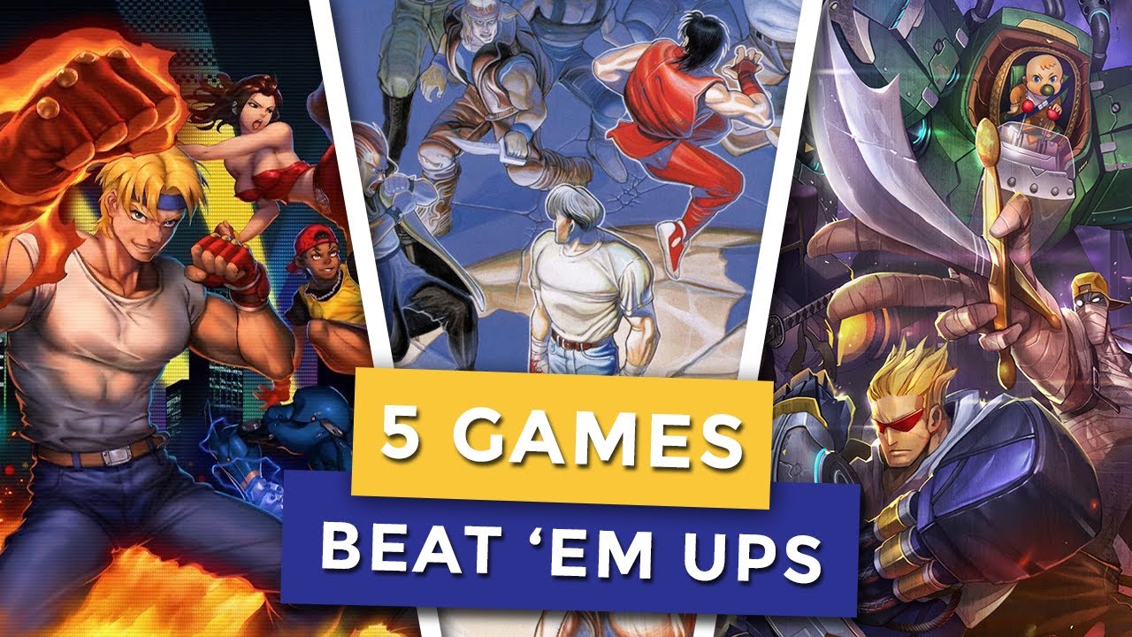 TOP 5 GAMES BEAT 'EM UPS que marcaram época!
