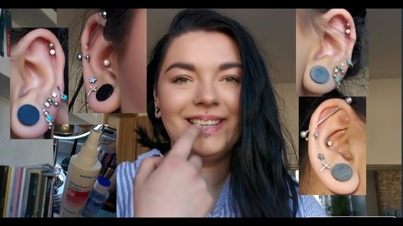 Jak wyczyścić piercing po makijażu?! #tips #piercing.&deg;quliik Beauty